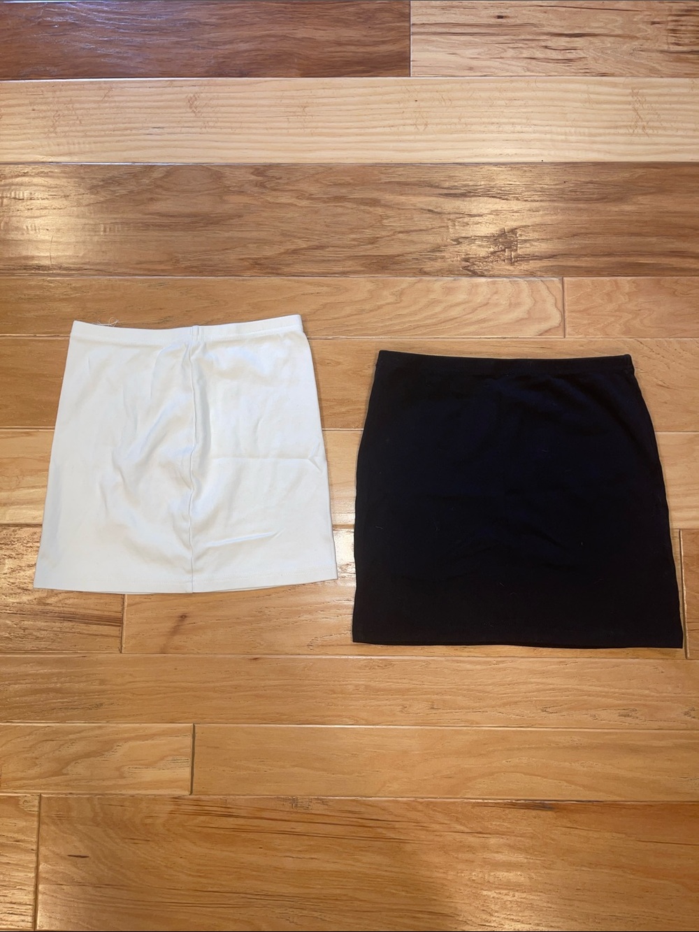 Black and White Mini Skirt Duo - Women Skirts